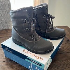 Women’s Baretraps Gray Waterproof Boots